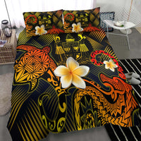 Fiji Polynesian Bedding Set - Lauhala Turtle Plumeria Tropical - Polynesian Pride