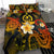 Vanuatu Polynesian Bedding Set - Lauhala Turtle Plumeria Tropical - Polynesian Pride