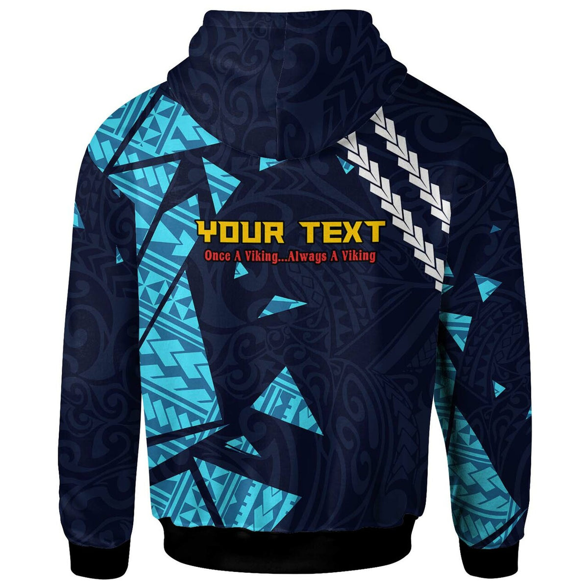 Hawaii Hilo High School Custom Polynesian Hoodie Hilo High Vikings Polynesian Pride LT10 - Polynesian Pride