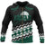 Polynesian Hawaii Zip up Hoodie Volleyball Spirit Unisex Green - Polynesian Pride