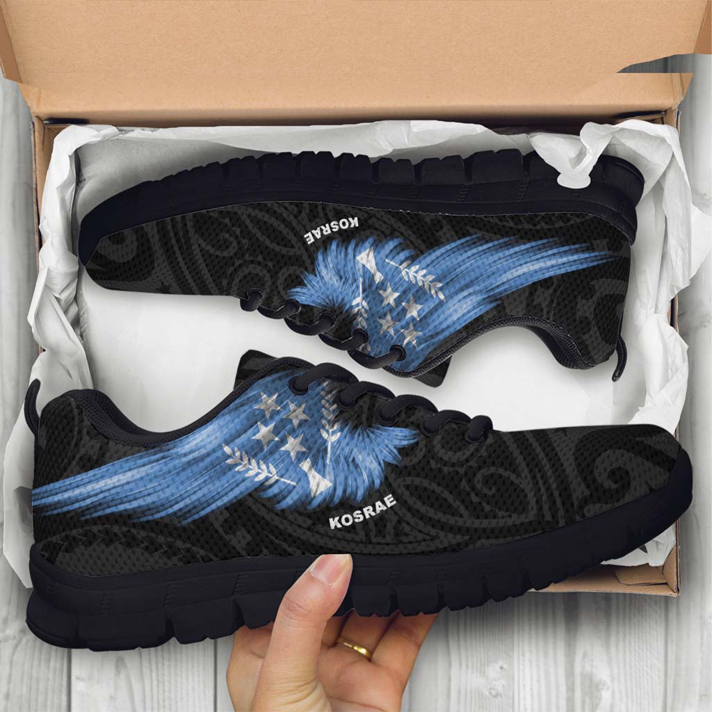 Kosrae Sneakers - Flag Wing Sport Style - Polynesian Pride