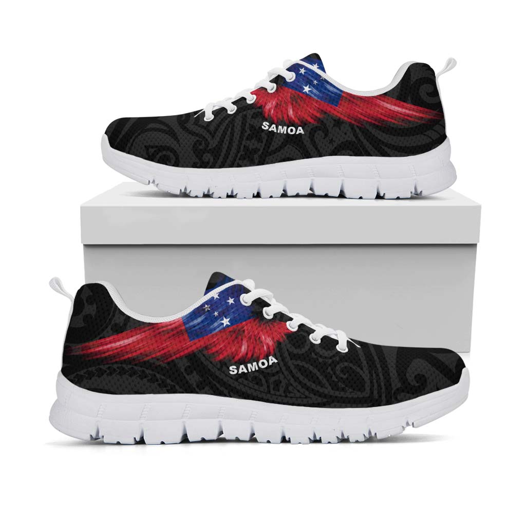 Samoa Sneakers - Flag Wing Sport Style - Polynesian Pride