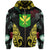 Polynesian Tropic Kanaka Maoli Hibiscus Hawaii Zip Hoodie Yellow - Polynesian Pride