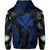 Polynesian Tropic Kanaka Maoli Hibiscus Hawaii Zip Hoodie Blue - Polynesian Pride
