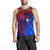 Samoa Polynesian Men Tank Top - Samoa Coat Of Arms With Lauhala Tribal Pattern - Polynesian Pride