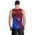 Samoa Polynesian Men Tank Top - Samoa Coat Of Arms With Lauhala Tribal Pattern - Polynesian Pride