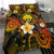 Federated States of Micronesia Polynesian Bedding Set - Lauhala Turtle Plumeria Tropical - Polynesian Pride