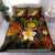 Samoa Polynesian Bedding Set - Lauhala Turtle Plumeria Tropical Black - Polynesian Pride