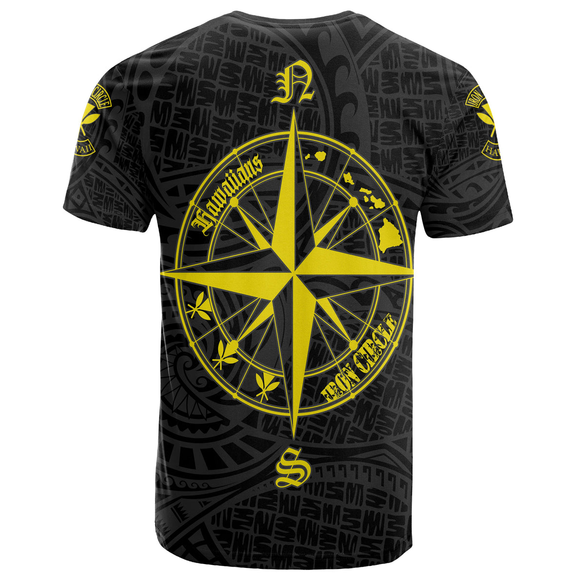 Kanaka Polynesian Iron Circle T Shirt LEMC AH - Polynesian Pride