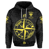 Kanaka Polynesian Iron Circle Hoodie LEMC AH - Polynesian Pride