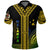 Custom Vanuatu Malampa Province Polo Shirt Unique Black and Gold LT7 Unisex Black - Polynesian Pride