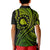 Custom Mangaia Cook Islands Polo Shirt Green Polynesian Wave Style LT9 - Polynesian Pride