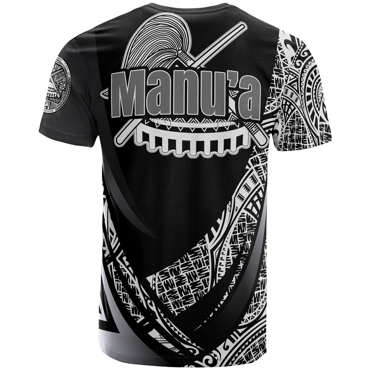 American Samoa T Shirt Manua Olosega Polynesian Patterns Sport Style - Polynesian Pride