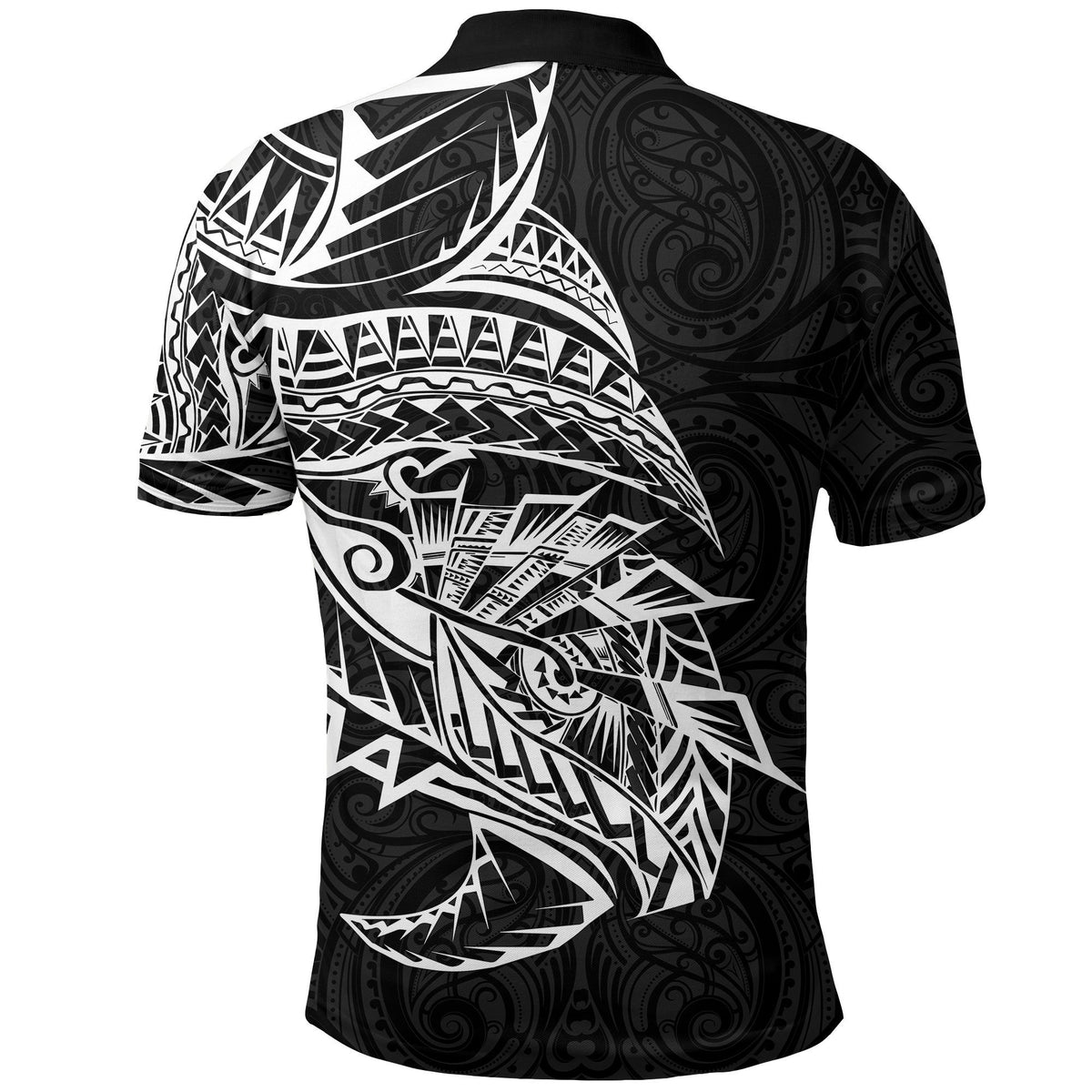 Maori Tattoo Polo Shirt, New Zealand Aotearoa Tattoo Golf Shirt - Polynesian Pride