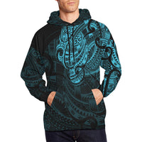 Maori Hoodie, New Zealand Maori Tattoo All Over Print Hoodie - Polynesian Pride