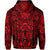 Marquesas Islands Zip Hoodie Marquesan Tattoo Unique Style Red LT8 - Polynesian Pride