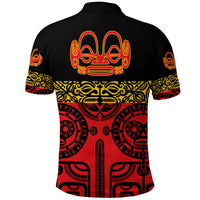 Marquesas Islands Polo Shirt Marquesan Tattoo Special Style Red LT8 - Polynesian Pride