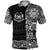 Custom Marquesas Islands Polo Shirt Marquesan Tattoo Unique Style Black LT8 - Polynesian Pride