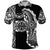 Marquesas Islands Polo Shirt Marquesan Tattoo Original Style Black LT8 - Polynesian Pride