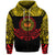 Marquesas Islands Zip Hoodie Marquesan Tattoo Simplified Version Yellow LT8 - Polynesian Pride