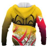 Marquesas Islands Coat of Arms Zip up Hoodie Polynesian Pattern - Polynesian Pride