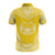 Marquesas Islands Custom Polo Shirt Tiki Face Polynesian Chief Tattoo Yellow Version - Polynesian Pride