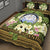 Marshall Islands Quilt Bed Set - Polynesian Gold Patterns Collection - Polynesian Pride