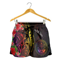 Marshall Islands Women's Shorts - Tropical Hippie Style - Polynesian Pride
