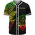 Marshall Islands Custom Personalized Baseball Shirt - Flash Style Reggae Unisex Reggae - Polynesian Pride