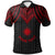 Marshall Islands Custom Polo Shirt Polynesian Armor Style Red Unisex Red - Polynesian Pride