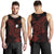 Marshall Islands Custom Personalised Men's Tank Top - Red Turtle - Polynesian Pride