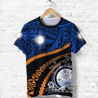 Marshall Islands T Shirt Road to Hometown Unisex Blue - Polynesian Pride