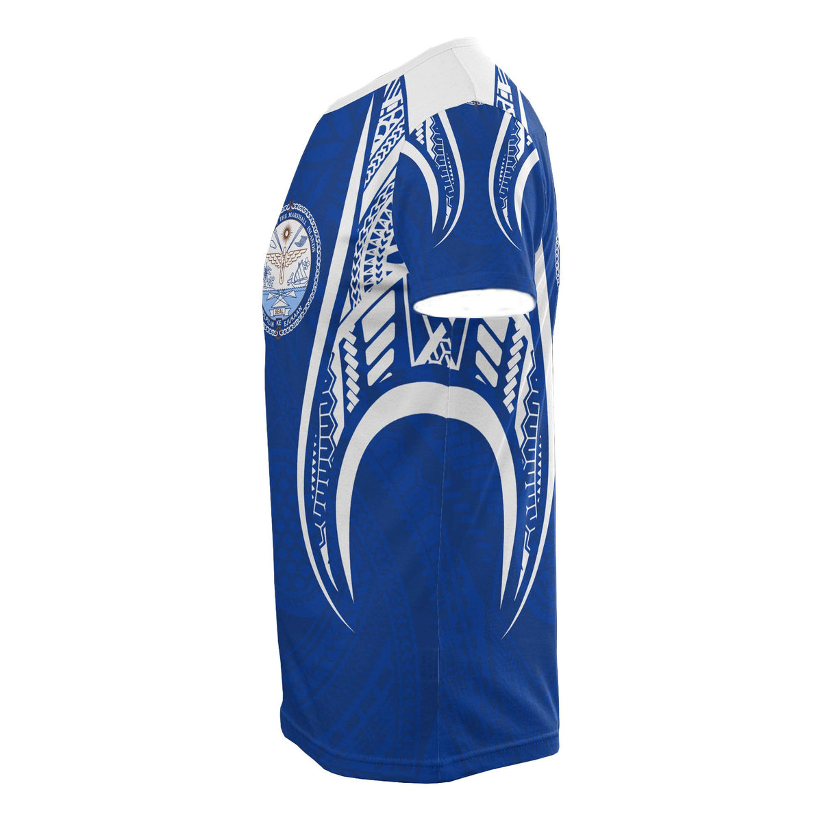 Marshall Islands T Shirt Marshall Islands Seal Polynesian Stylized - Polynesian Pride