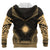 Marshall Islands Polynesian Chief Custom Hoodie Gold Version Unisex Gold - Polynesian Pride