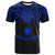 Marshall Islands T Shirt Polynesian Armor Style Blue Unisex Blue - Polynesian Pride