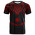 Marshall Islands T Shirt Polynesian Armor Style Red Unisex Red - Polynesian Pride