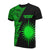 Marshall Islands T Shirt Polynesian Pattern Green Flash Style Unisex Green - Polynesian Pride