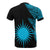 Marshall Islands Custom T Shirt Polynesian Pattern Neon Style - Polynesian Pride