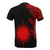 Marshall Islands Custom T Shirt Polynesian Pattern Red Style - Polynesian Pride