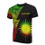 Marshall Islands Custom T Shirt Polynesian Pattern Reggae Style Unisex Reggae - Polynesian Pride