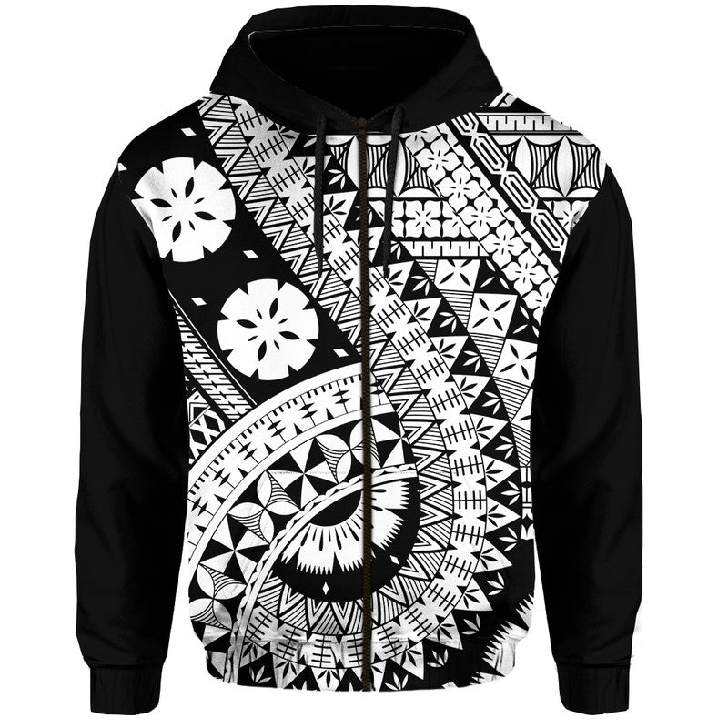 Polynesian Masi Kesa Black Style Hoodie LT9 - Polynesian Pride