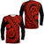 Polynesian Masi Kesa Red Style Long Sleeve Shirt LT9 Unisex Red - Polynesian Pride