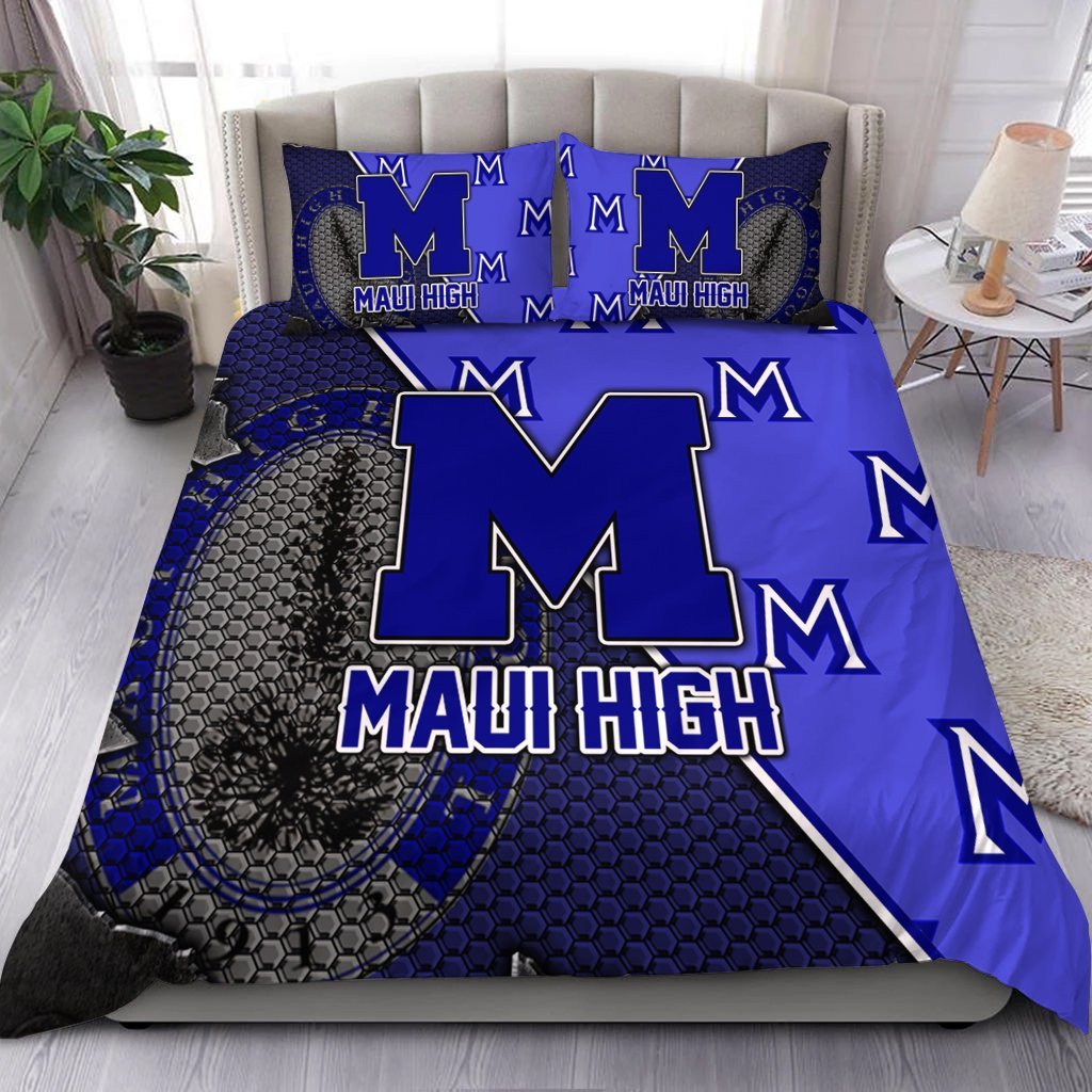 Hawaii Bedding Set - Maui High Bedding Set - AH Blue - Polynesian Pride