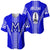 Hawaii Baseball Jersey - Maui High Baseball Jersey Shirt AH Blue - Polynesian Pride