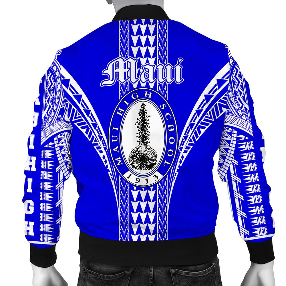 Hawaii Bomber Jacket - Maui High Bomber Jacket AH - Polynesian Pride