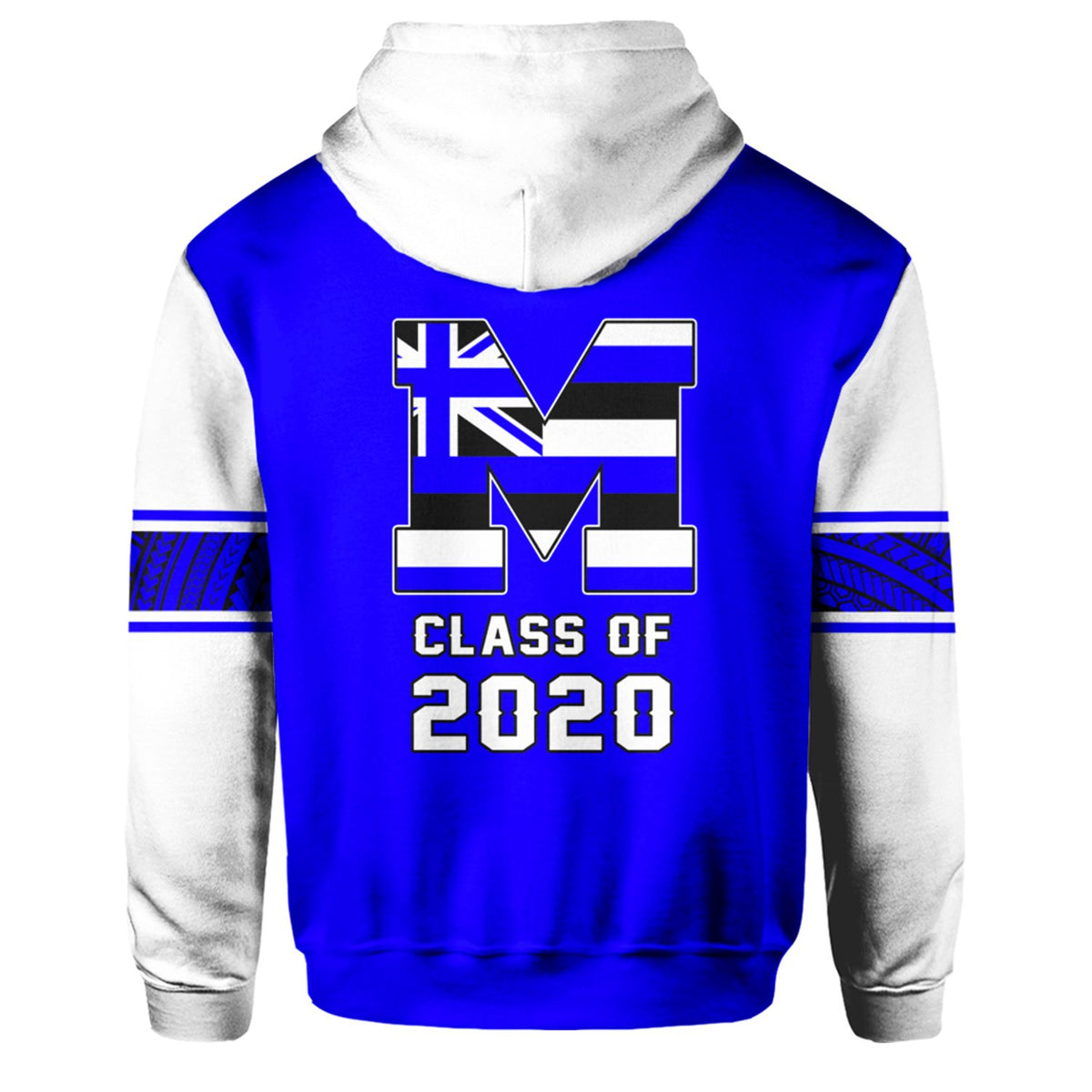 Custom Hawaii Hoodie Maui High Custom Your Class Pullover Hoodie - Polynesian Pride