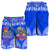 (Custom Personalised) Toa Samoa Polynesian Rugby Men Shorts Samoan Flag Blue Color LT9 Blue - Polynesian Pride