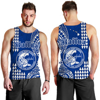 Hawaii Kailua High School Men Tank Top Tribal Kakau LT9 - Polynesian Pride