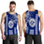 Hawaii High School- Waiakea Men Tank Top Mix Kakau LT6 Blue - Polynesian Pride