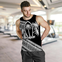 FijI Tapa Rugby Men Tank Top LT6 - Polynesian Pride